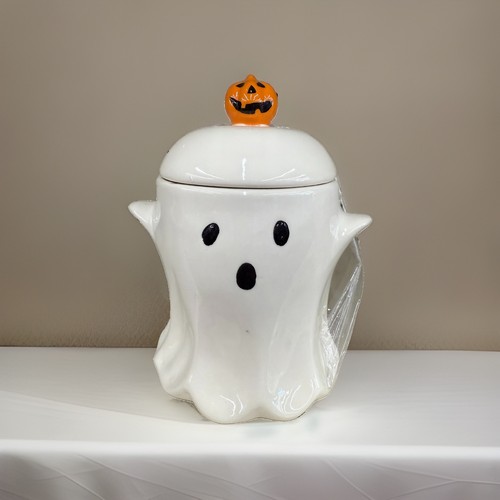 Ceramic halloween ghost candy - ceramic,