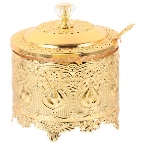 Embossed candy jar - embossed,