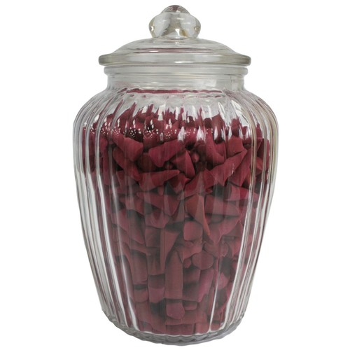 Extra large glass candy jar - large,