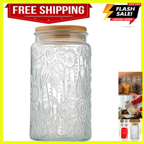 Vintage airtight glass jar - vintage,