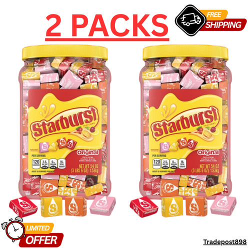 Pack starburst chewy candy - starburst,