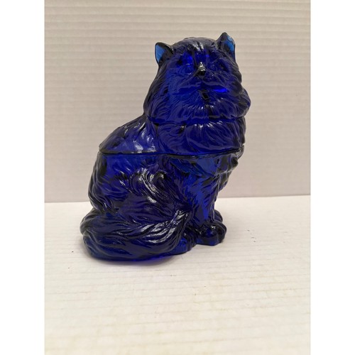Vintage cobalt blue glass - cobalt,
