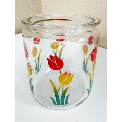 Anchor hocking tulip design - anchor,