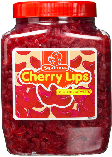 Squirrel cherry lips full - lips,