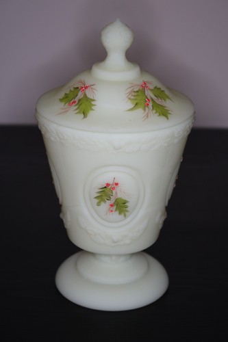 Vintage fenton custard - vintage, opal