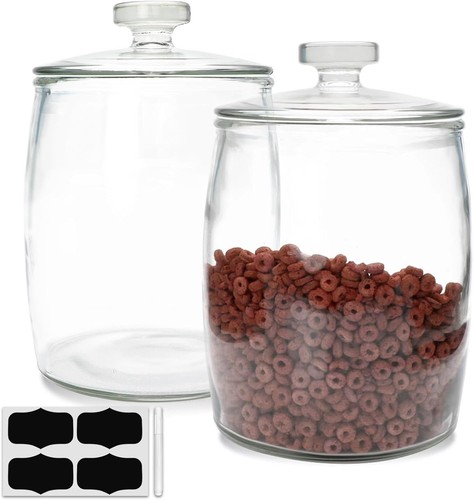 Gallon glass jars cookie jar - gallon,