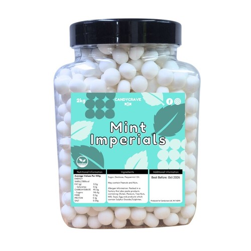 Mint imperial sweets 2kg - mint,