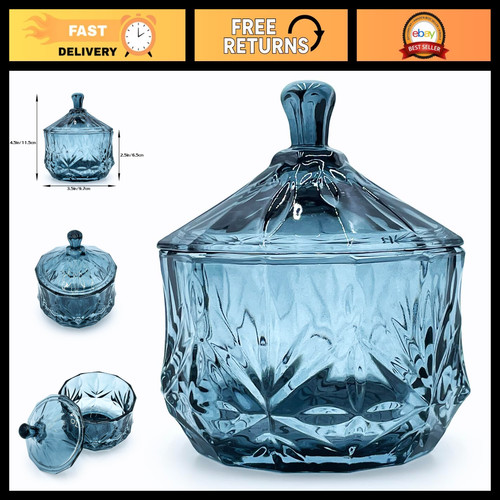 8oz glass candy dish with - 8oz,