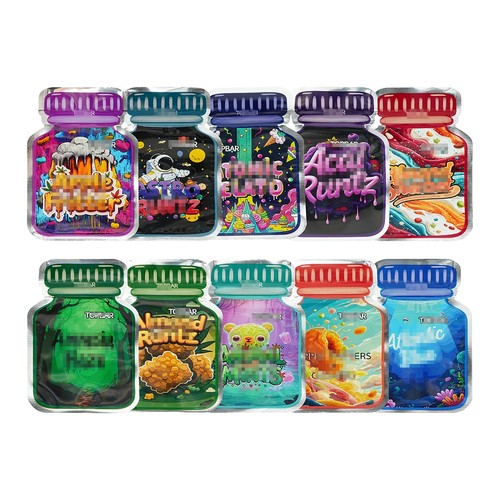 Jar shaped mylar - jar,