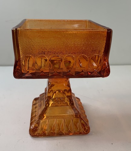 Vtg orange glass - orange,