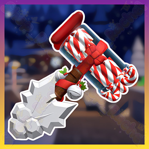 Candy cane jar set flee - set,