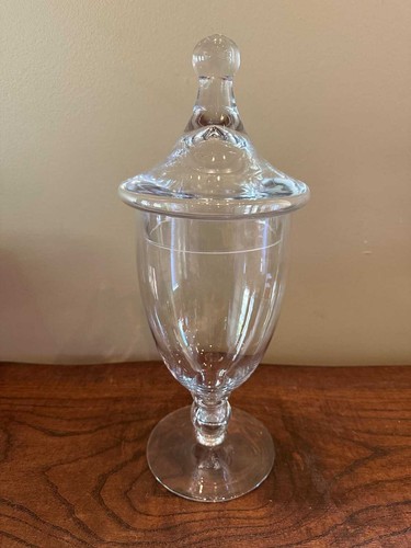 Vintage large glass apothecary - vintage,