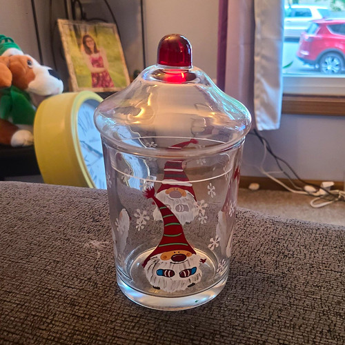 Hand painted glass candy - hand-painted,