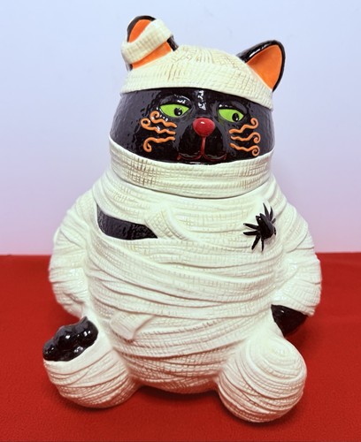 Black cat mummy cookie candy - cat,