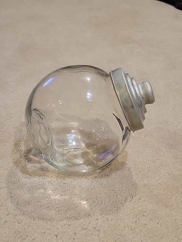 Unbranded clear glass candy - clear,