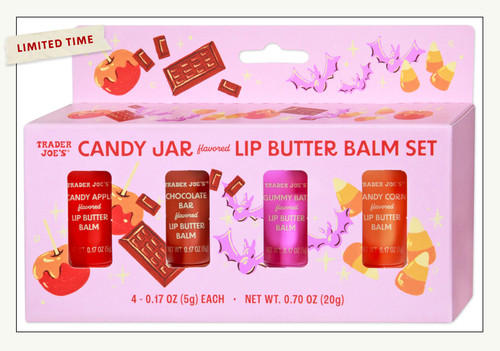 Trader joe candy - jar, lip