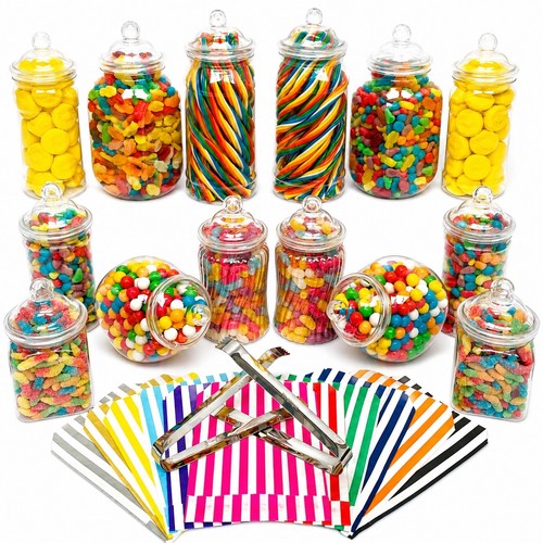 Plastic sweet jar kit 2 - sweet,