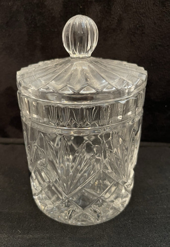 Vintage cut crystal clear - cut,