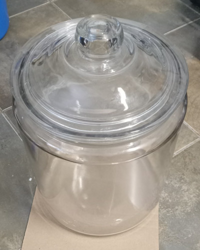 Lidded apothecary glass - lidded,
