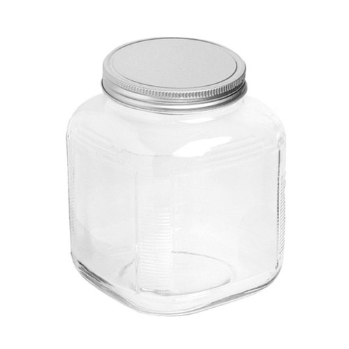 Glass cracker jar - cracker, 1