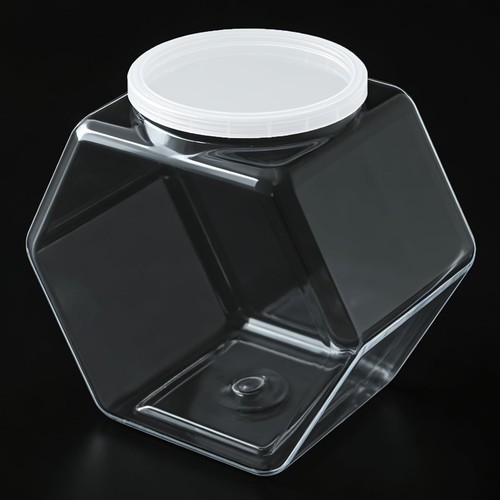 Plastic candy jar 72oz - candy, jar,72oz