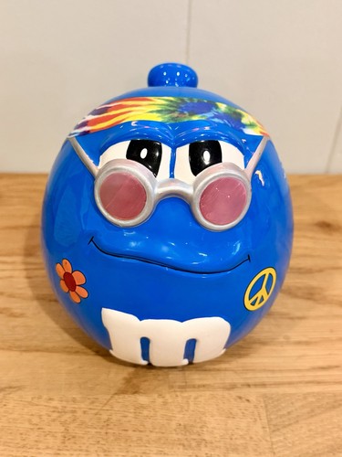 Ceramic candy jar blue - candy, jar,