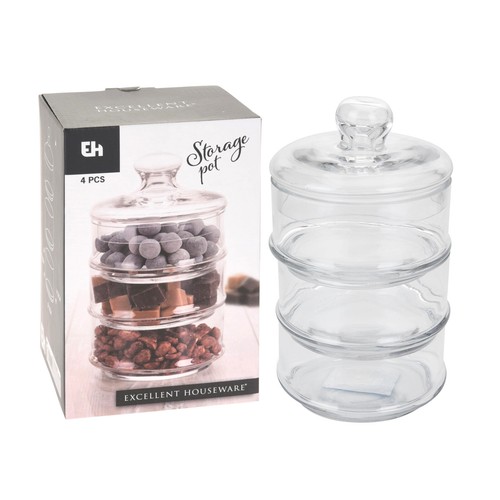 Tier stackable glass - tier,