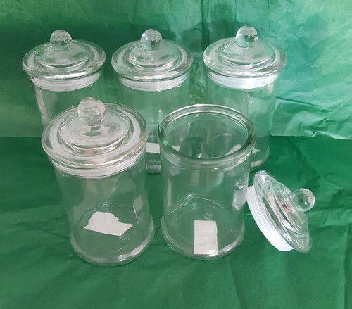 Glass candy airtight jars - candy,