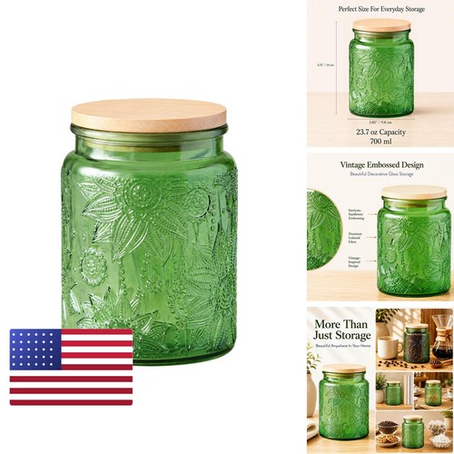 Ansqu oz green glass - 23.7,