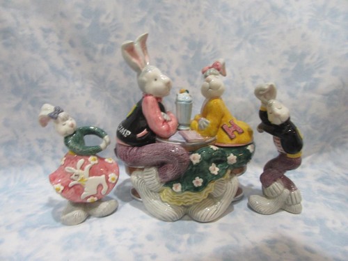 Fitz floyd bunny rabbits - bunny,