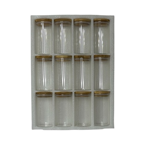 Glass cylinder spice - 12,