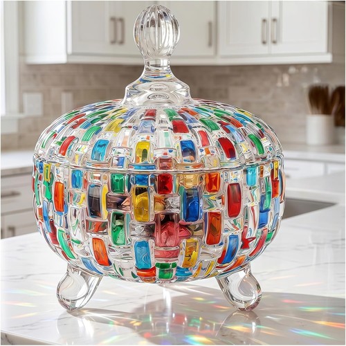 Large glass candy - large,