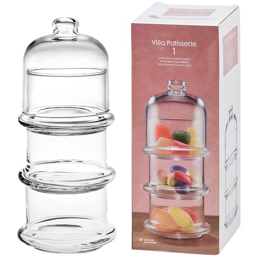 Tier clear glass display - 3,
