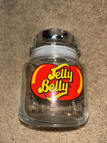 Jelly belly glass jar - jelly,