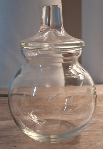 Clear glass round - glass,