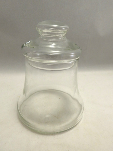 Vintage clear glass - 4.5",