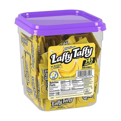Laffy taffy candy jar - laffy, jar,