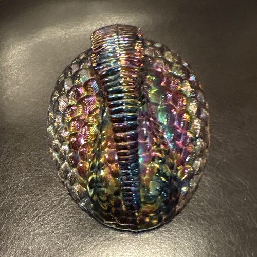 Carnival glass turkey - carnival,