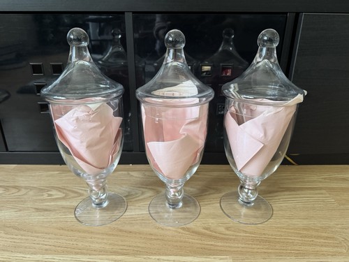 Glass kandy candy jar - glass,