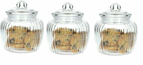 3pc 600ml glass - 3pc, airtight