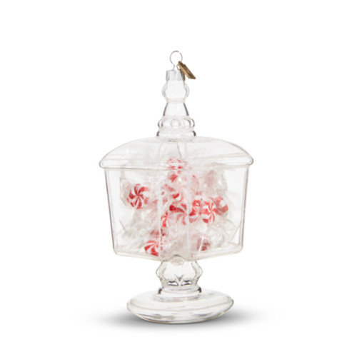 Christmas candy jar - candy,