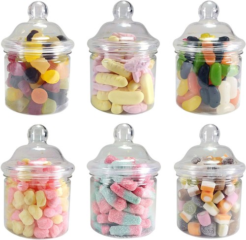 250ml round plastic - 250ml, jars