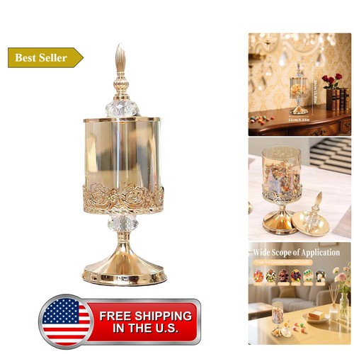 Crystal candy jar european - crystal,