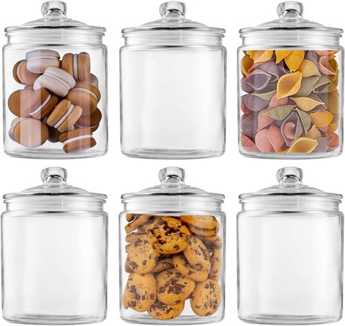Glass jars 32oz candy - jars, jar
