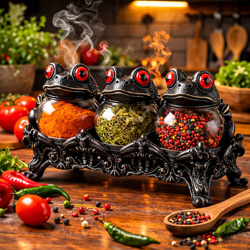 Witchy frog apothecary spice - witchy,