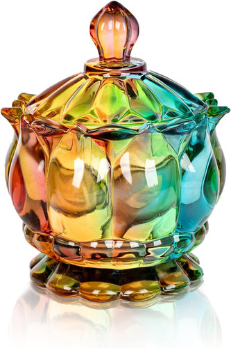 Colorful embossed glass - 6,