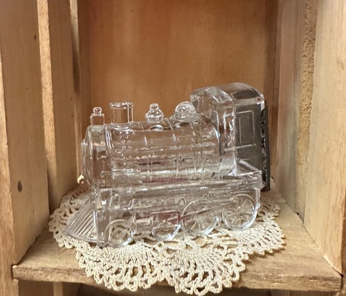 Vintage glasstrain candy jar - vintage,