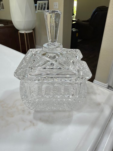 Vintage cut crystal covered - cut,