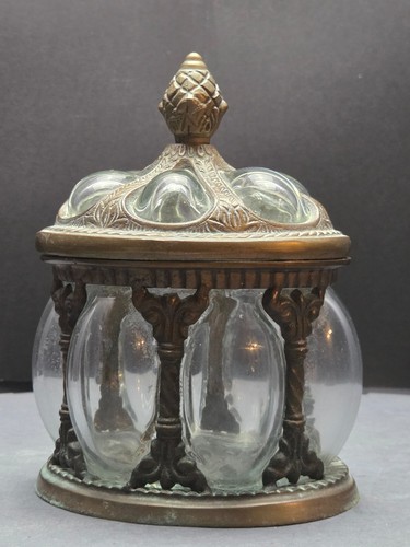 Vintage brass bubble - brass,