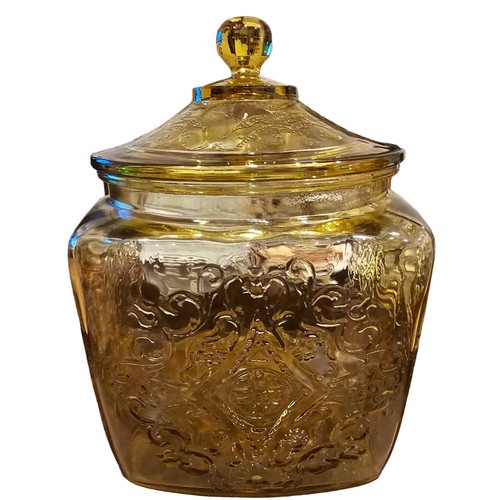 Amber depression glass madrid - depression,